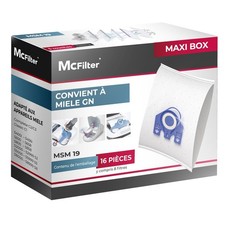 I 16 sacs d'aspirateur