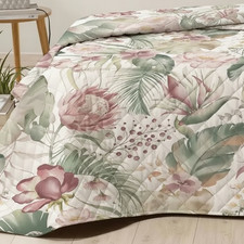 Couvre-lit matelassé double