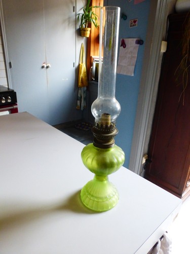 Ancienne lampe pétrole - pétrole, en