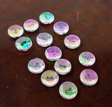 Lot de 14 Boutons anciens en