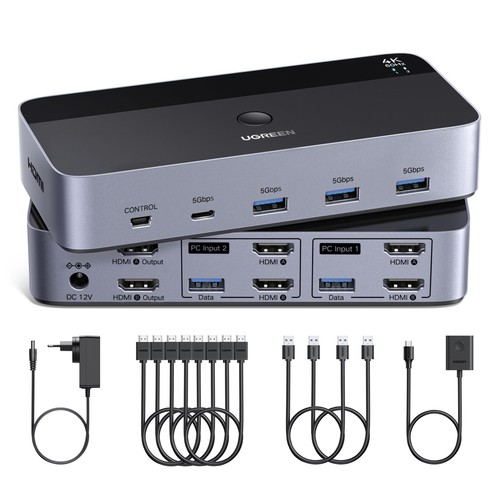 Switch hdmi kvm entrées 2 - kvm,