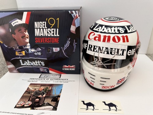 Nigel mansell signed - nigel,