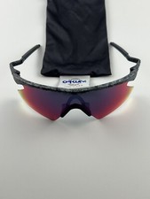 Oakley M Frame Black Rain Positive Red Iridium Heater Mumbo Gen 1 90’s 06-543