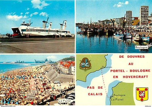 Carte postale boulogne - carte, 62