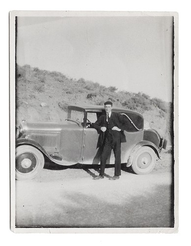 C294 homme avec voiture - c294,
