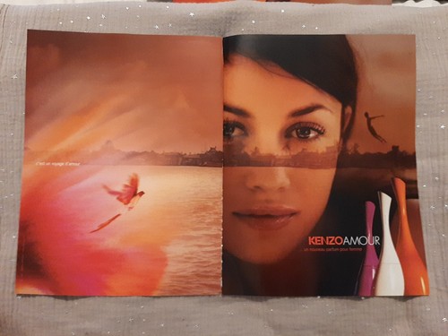 Publicité papier parfum - publicité,