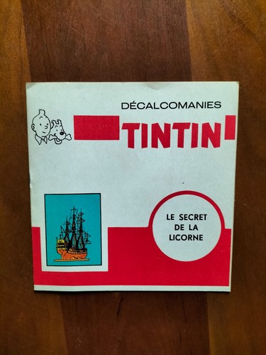 Decalcomanies tintin secret - decalcomanies,