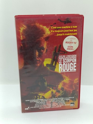 Vhs scorpion rouge - fr,