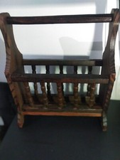 Porte-revues Vintage en Bois