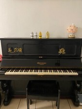 piano gaveau paris, noir, en