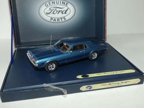 Mercury cougar 1968 bleu - mercury,
