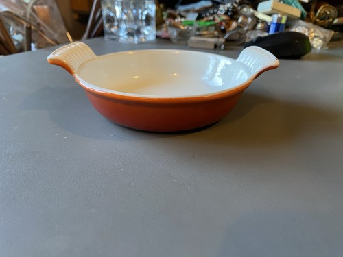 Ancien plat gratin fonte - à,