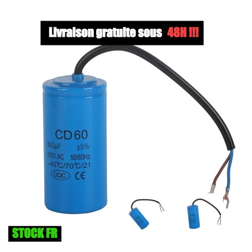 Condensateur moteur cd60 300 - moteur,