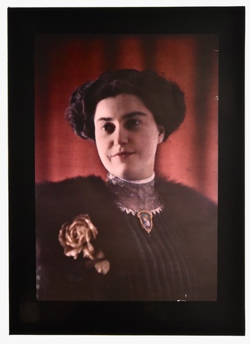 Autochrome vintage glass - autochrome, /