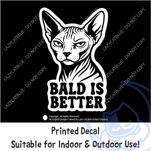 Sphynx cat decal - sphynx, sticker