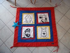 Tintin rare tapis d'éveil