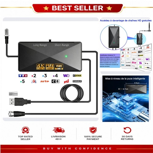 Amplificateur antenne tnt - tv,
