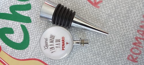 Bouchon bouteille vin acier - bouchon,