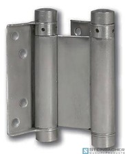 Paire de paumelles en acier