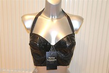 bustier zippé peau de serpent