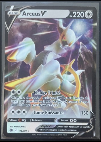 Carte pokémon arceus - pokémon,