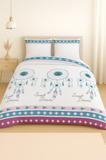 Couette tempérée imprimée Attrape rêve couleur - Mi saison - MORTREUX