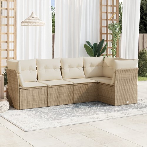 Salon jardin avec coussins - avec,