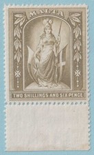 MALTA 17  MINT NEVER HINGED OG ** NO FAULTS VERY FINE - TQF