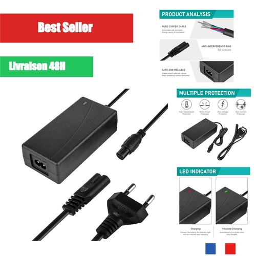 Chargeur batterie trottinette - chargeur,