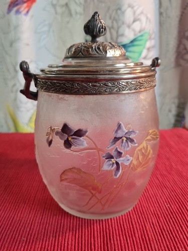 Superbe seau pot biscuit - a,