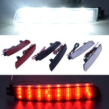 Pair ABS LED Bumper Reflector