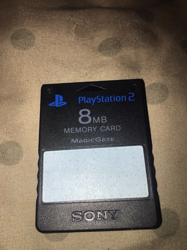 Carte mémoire ps2 officielle - ps2,
