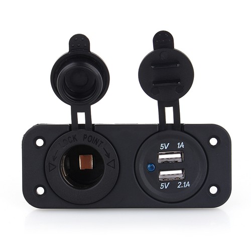 Double prise pour usb - double,