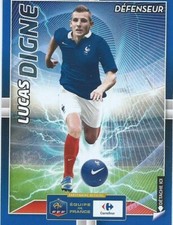 CARTE CARREFOUR N°5 COUPE DU MONDE 2014 :Lucas DIGNE