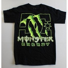 Retro Monster Energy Graphic Tee Unisex Short Sleeve Shirt S-5XL