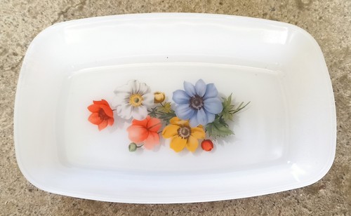 Ravier beurre arcopal - ravier, fleurs