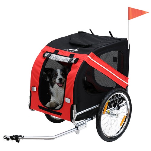 Pawhut remorque vélo - pawhut,