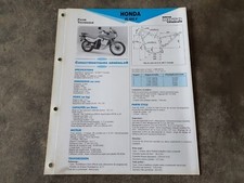 FICHE TECHNIQUE HONDA XL600V