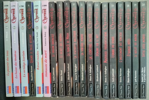 Lot livres charmed - 19,