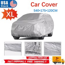 Waterproof Full Car SUV Cover Protection Outdoor UV Snow Dust Rain Resistant XL