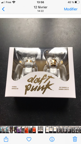 Bearbrick 100 daft punk - punk,