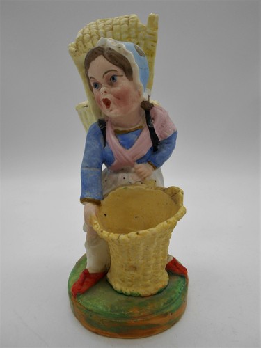 Ancienne figurine pique fleur - pique,