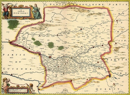 Reproduction carte ancienne - ,