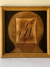 YVES RHAYE HUILE SUR TOILE SURRÉALISTE  BELGE 1936 /1995