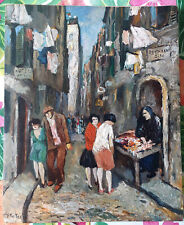 TABLEAU PEINTURE HUILE SUR