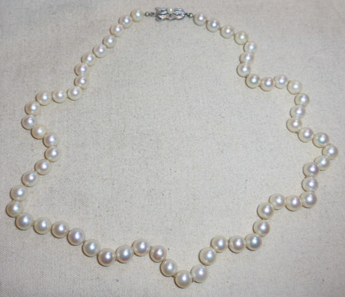Mikimoto 14k white gold - white,
