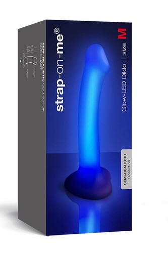 Dildo lumineux violet - ,