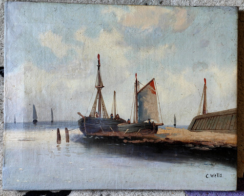 Bateaux pêche quai - à, c