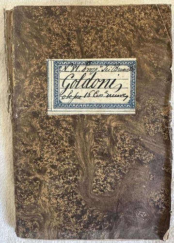 Goldoni sue sedici - et, le