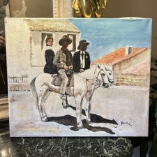 Tableau Huile Sur Toile